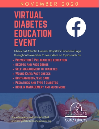 Virtual Diabetes Education Event