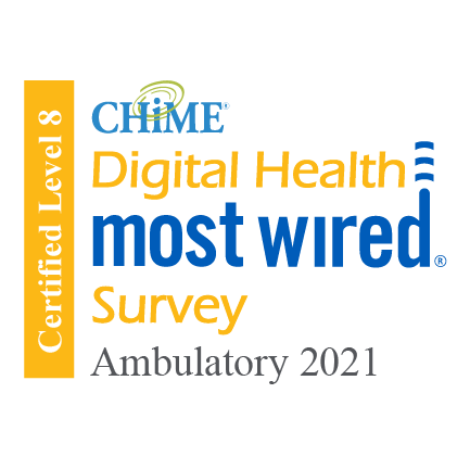 Certified Level 8 Digital Health Most Wired Survey Ambulatory 2021